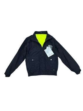 Men’s Gerber jacket zip up black reversible visibility l/s
